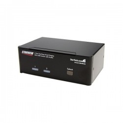StarTech.com  2 Port Dual DVI USB KVM Switch with Audio &amp;amp; USB 2.0 Hub