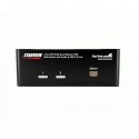 StarTech.com  2 Port DVI VGA Dual Monitor KVM Switch USB with Audio &amp;amp; USB 2.0 Hub
