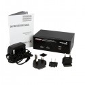StarTech.com  2 Port DVI VGA Dual Monitor KVM Switch USB with Audio &amp;amp; USB 2.0 Hub