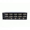 StarTech.com  4 Port Dual DVI USB KVM Switch with Audio &amp;amp; USB 2.0 Hub