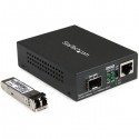 StarTech.com Gigabit Ethernet Fiber Media Converter - Compact - 850nm MM LC - 550m | StarTech.com Media Converters