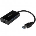 StarTech.com USB 3.0 to Gigabit Network Adapter with Built-In 2-Port USB Hub | StarTech.com Network Cards & Adapters