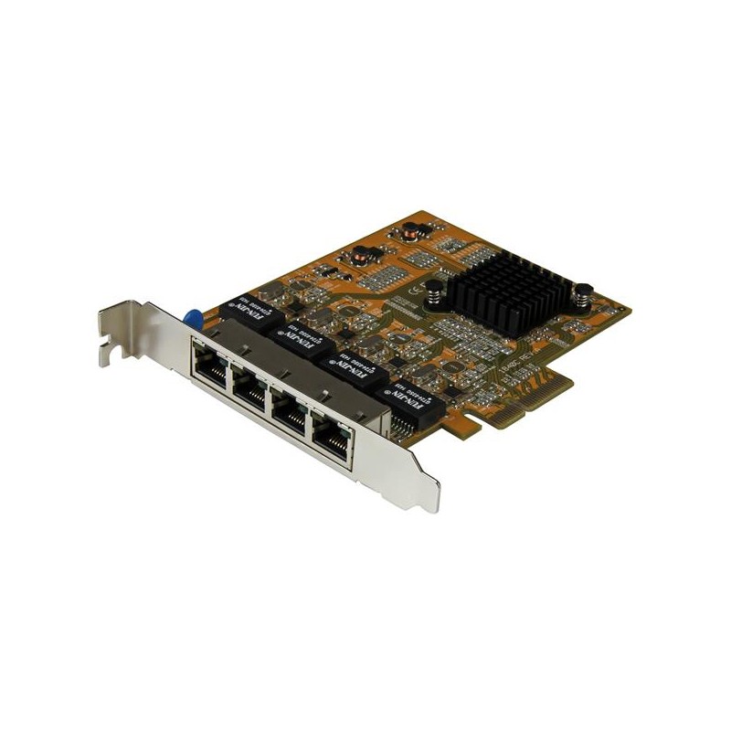 StarTech.com 4-Port PCIe Gigabit Network Adapter Card | StarTech.com Network Cards & Adapters