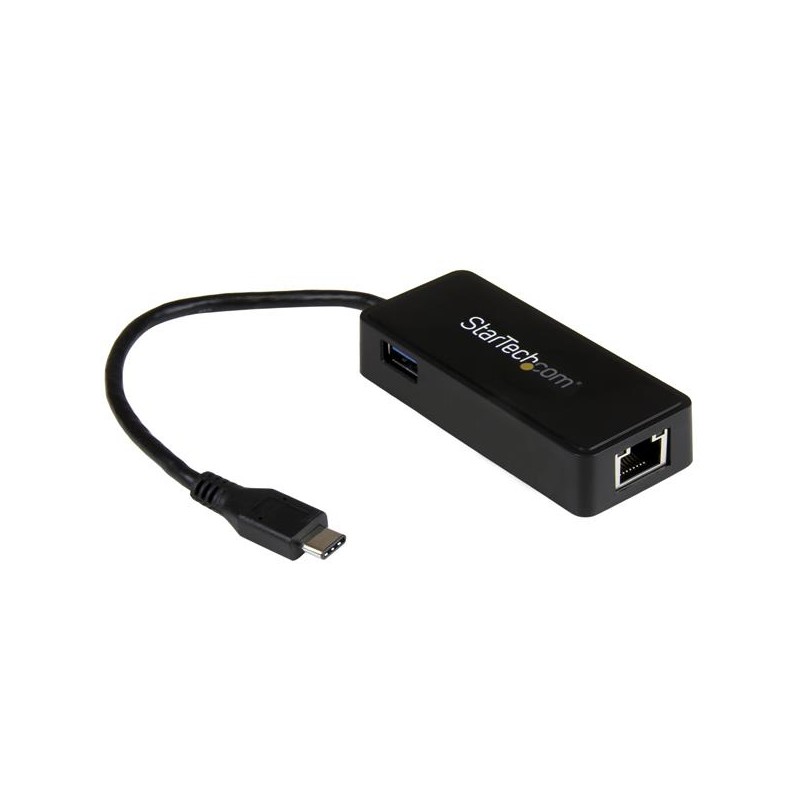 StarTech.com USB-C to Gigabit Network Adapter with Extra USB 3.0 Port | StarTech.com Network Cards & Adapters