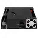 StarTech.com Dual Bay 5.25" Trayless Hot Swap Mobile Rack Backplane for 2.5" and 3.5" SATA/SAS HDD or SSD with Fan | StarTech.co