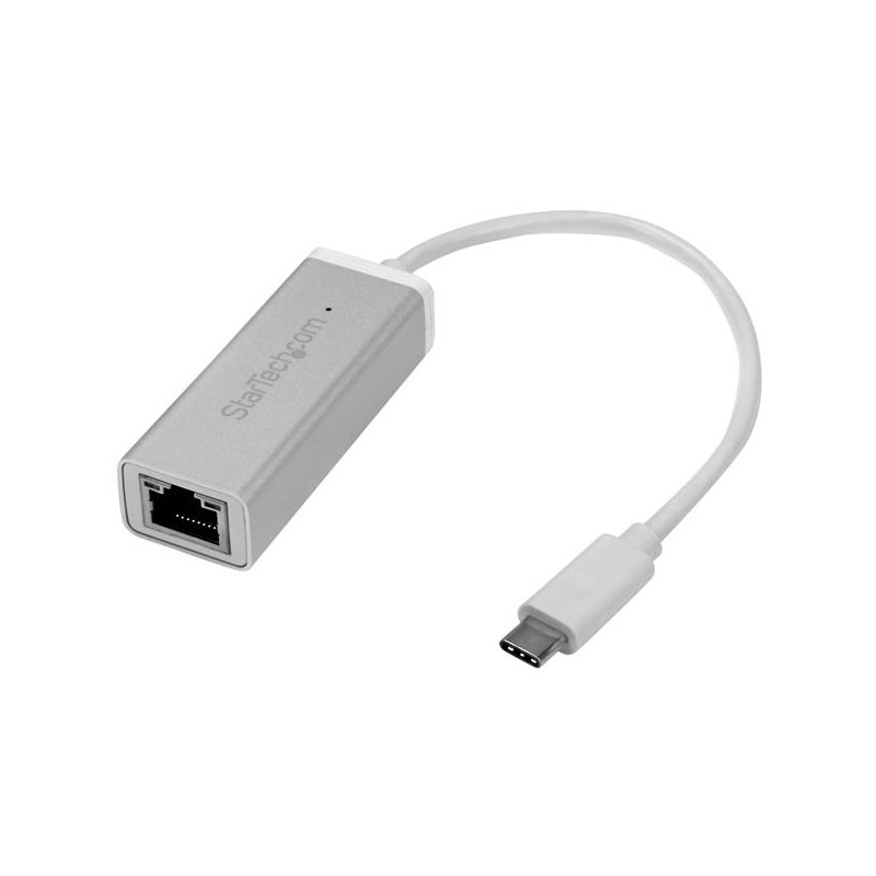StarTech.com USB-C to Gigabit Network Adapter - Silver | StarTech.com Network Cards & Adapters