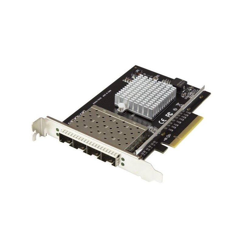 StarTech.com PEX10GSFP4I | StarTech.com Network Cards & Adapters