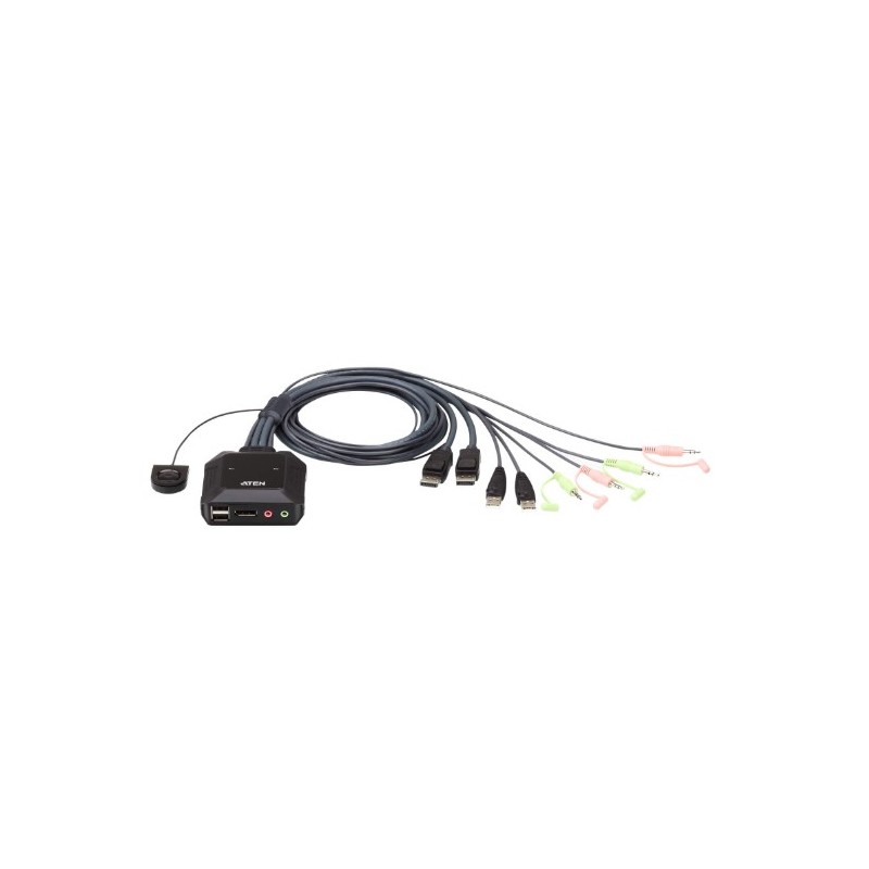 Aten CS22DP Black KVM switch