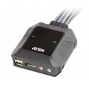 Aten CS22DP Black KVM switch
