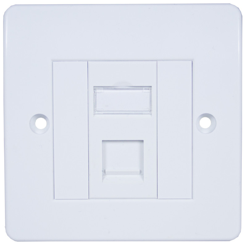Cat5e FTP RJ45 Modules with Faceplate
