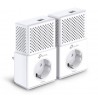 TP-LINK AV1000 1000Mbit/s Ethernet LAN White 2pc(s) PowerLine network adapter