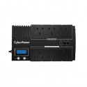 CyberPower BR700ELCD Line-Interactive 700VA 6AC outlet(s) Compact Black uninterruptible power supply (UPS)