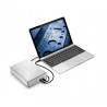 LaCie Porsche Design Desktop Drive 8000GB Silver external hard drive