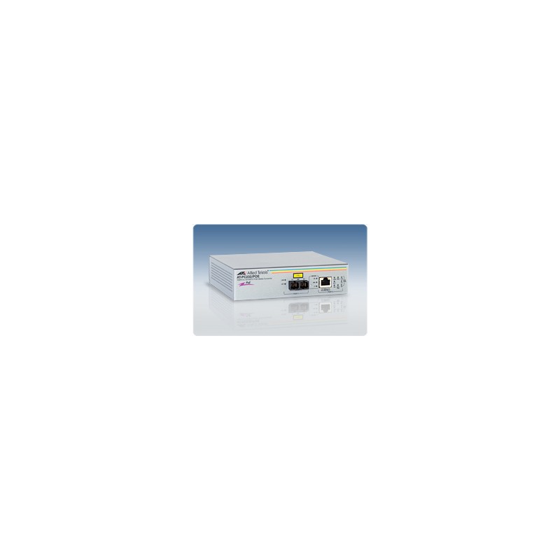 Allied Telesis AT-PC232/POE 100Mbit/s 1310nm network media converter