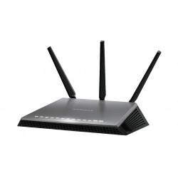 Netgear AC1900 Nighthawk wireless router Dual-band (2.4 GHz / 5 GHz) Gigabit Ethernet Black