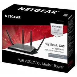 Netgear Nighthawk X4S wireless router Dual-band (2.4 GHz / 5 GHz) Gigabit Ethernet Black