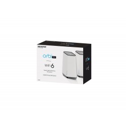 Netgear Orbi Pro wireless router Tri-band (2.4 GHz / 5 GHz / 5 GHz) Gigabit Ethernet White