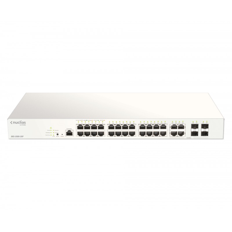 D-Link DBS-2000-28P network switch Grey Power over Ethernet (PoE)