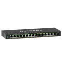Netgear GS316EP Managed Gigabit Ethernet (10/100/1000) Power over Ethernet (PoE) Black
