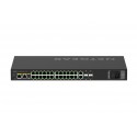 Netgear GSM4230P-100EUS network switch Managed Gigabit Ethernet (10/100/1000) Power over Ethernet (PoE) 1U Black
