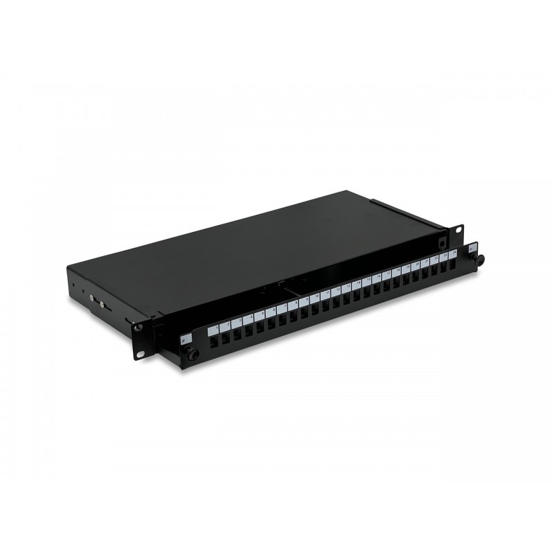 1u Unloaded Simplex Panel with SC Cut Outs | Fibre Patch Panels