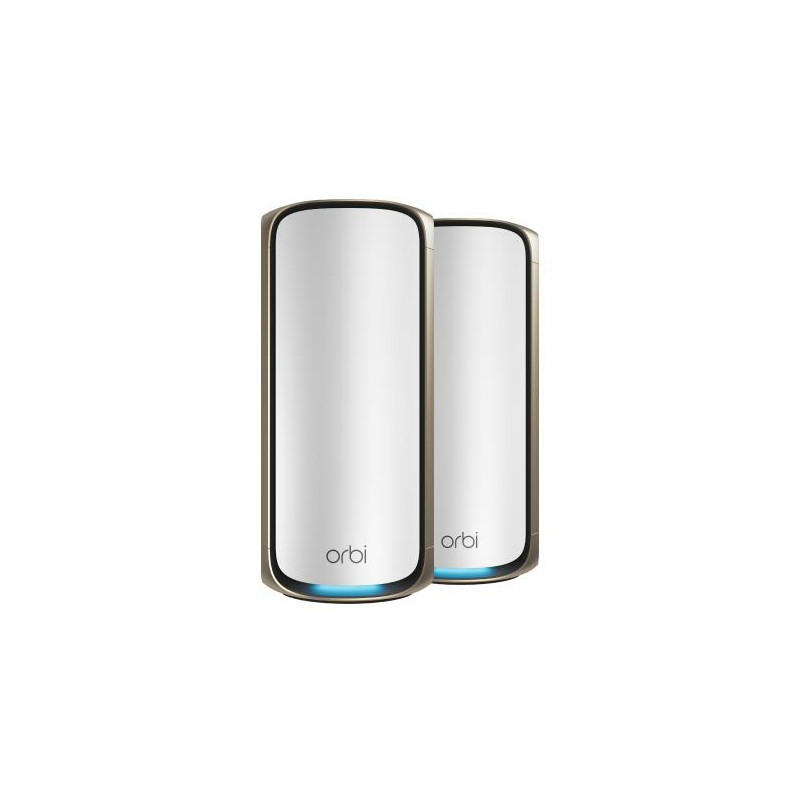 NETGEAR Orbi 970 Series Quad-Band WiFi 7, 2-Pack Quad-band (2.4 GHz / 5 GHz-1 / 5 GHz-2 / 6 GHz) Wi-Fi 6 (802.11ax) Grey 3 Inter