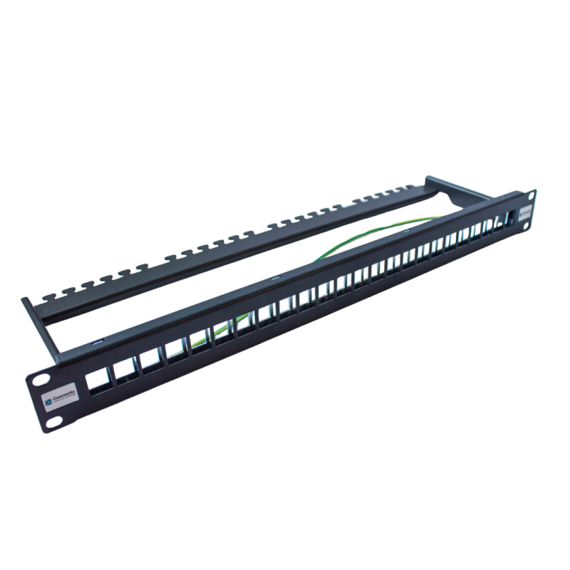 24 Way FTP Keystone Patch Panel | Patch Panel Frames 24 Way FTP Keystone Patch Panel | Patch Panel Frames