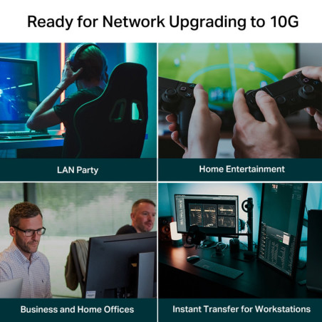 P-Link 5-Port 10G Desktop Switch