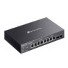 P-Link Omada 8-Port 2.5GBASE-T and 2-Port 10GE SFP+ Smart Switch with 8-Port PoE+
