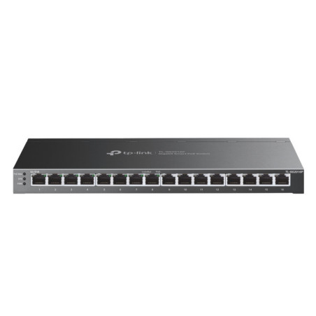 P-Link JetStream 16-Port Gigabit Smart Switch with 8-Port PoE+