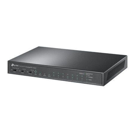 P-Link 8-Port 10/100Mbps + 3-Port Gigabit Desktop Switch with 8-Port PoE+