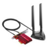 P-Link AXE5400 Wi-Fi 6E Bluetooth 5.2 PCIe Adapter