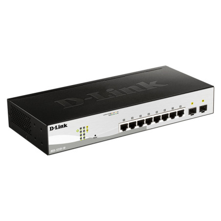 -Link D-Link 10-Port Gigabit Smart Managed Switch with 2 SFP ports
