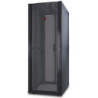 PC NetShelter SX, Networking Rack Enclosure, 42U, Black, 1991H x 750W x 1070D mm with Casters, Feet, Vertical Cable Managers, S