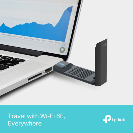 P-Link AXE5400 Wi-Fi 6E High Gain Wireless USB Adapter