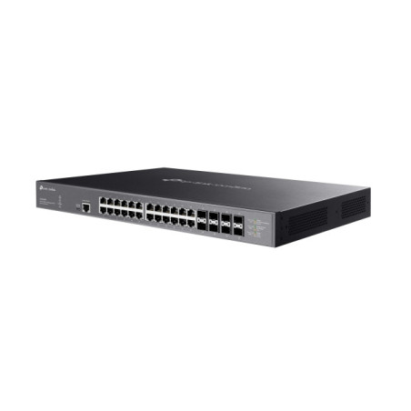 P-Link Omada 32-Port 10GE L2+ Managed Switch with 24-Port PoE++