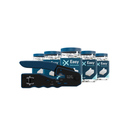 Cat6 UTP RJ45 Easy Plugs | Cat6 Accessories