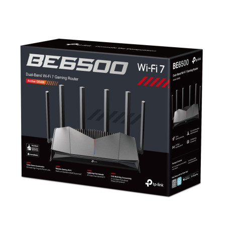 P-Link BE6500 Dual-Band Wi-Fi 7 Gaming Router