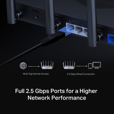 ercusys BE9300 Tri-Band Wi-Fi 7 Router