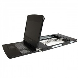 StarTech 1U 17” HD 1080p Dual Rail Rackmount Widescreen LCD Console