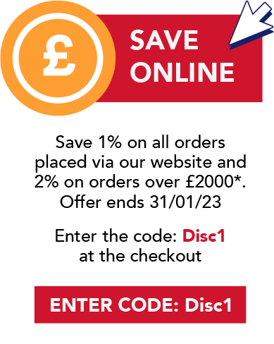 Save up to 2% online